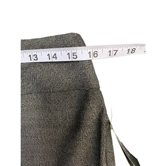 IZ Byer Women's Charcoal Skirt - Picture 4 of 6